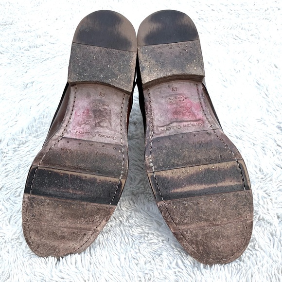 Officine Creative Mens Leather Lace Up Boots Made In Italy Sz 43, 10 US - Picture 10 of 11